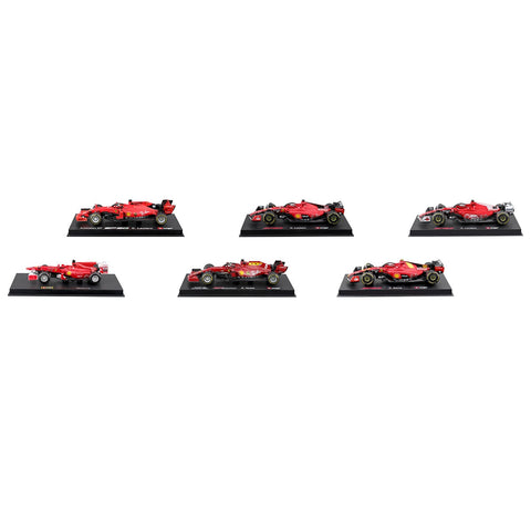 Maisto 1:43 Formula Racing Die Cast 6 Pack Ferrari - SuperSaverAU - view 2