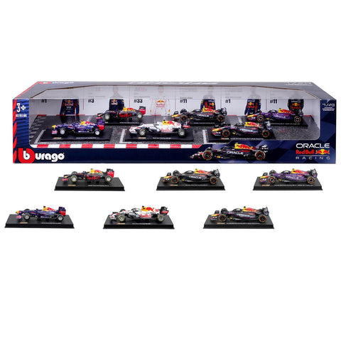 Maisto 1:43 Formula Racing Die Cast 6 Pack Red Bull - SuperSaverAU - view 2