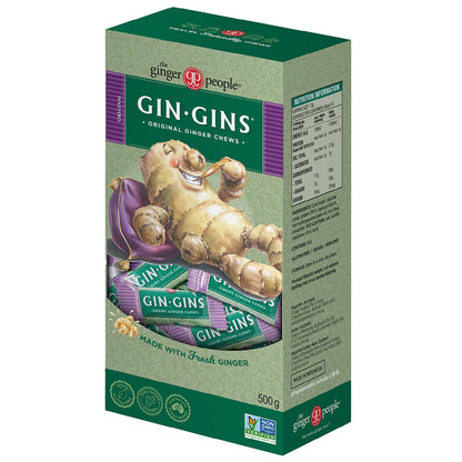 The Ginger People Gin Gins Original Ginger Chews 500g