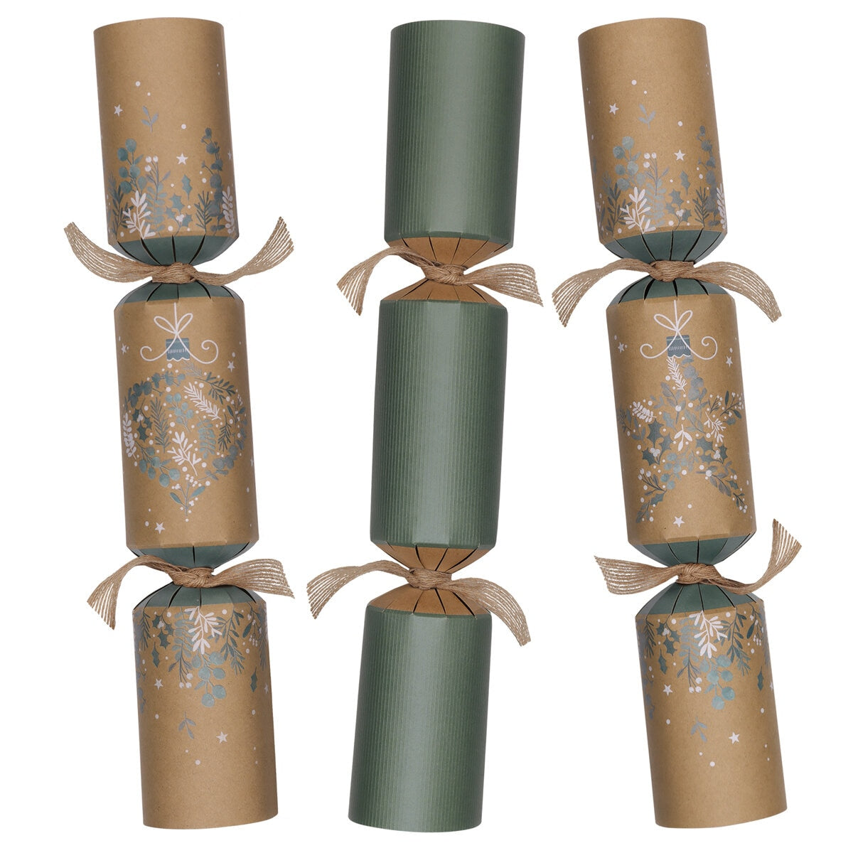 Tom Smith 8 Luxury Christmas Crackers Kraft
