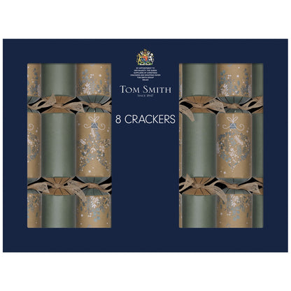 Tom Smith 8 Luxury Christmas Crackers Kraft