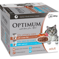 Optimum Adult Cat Wet Food 85g - 24 Pack - Grain-Free - Urinary Health - SuperSaverAU - view 1