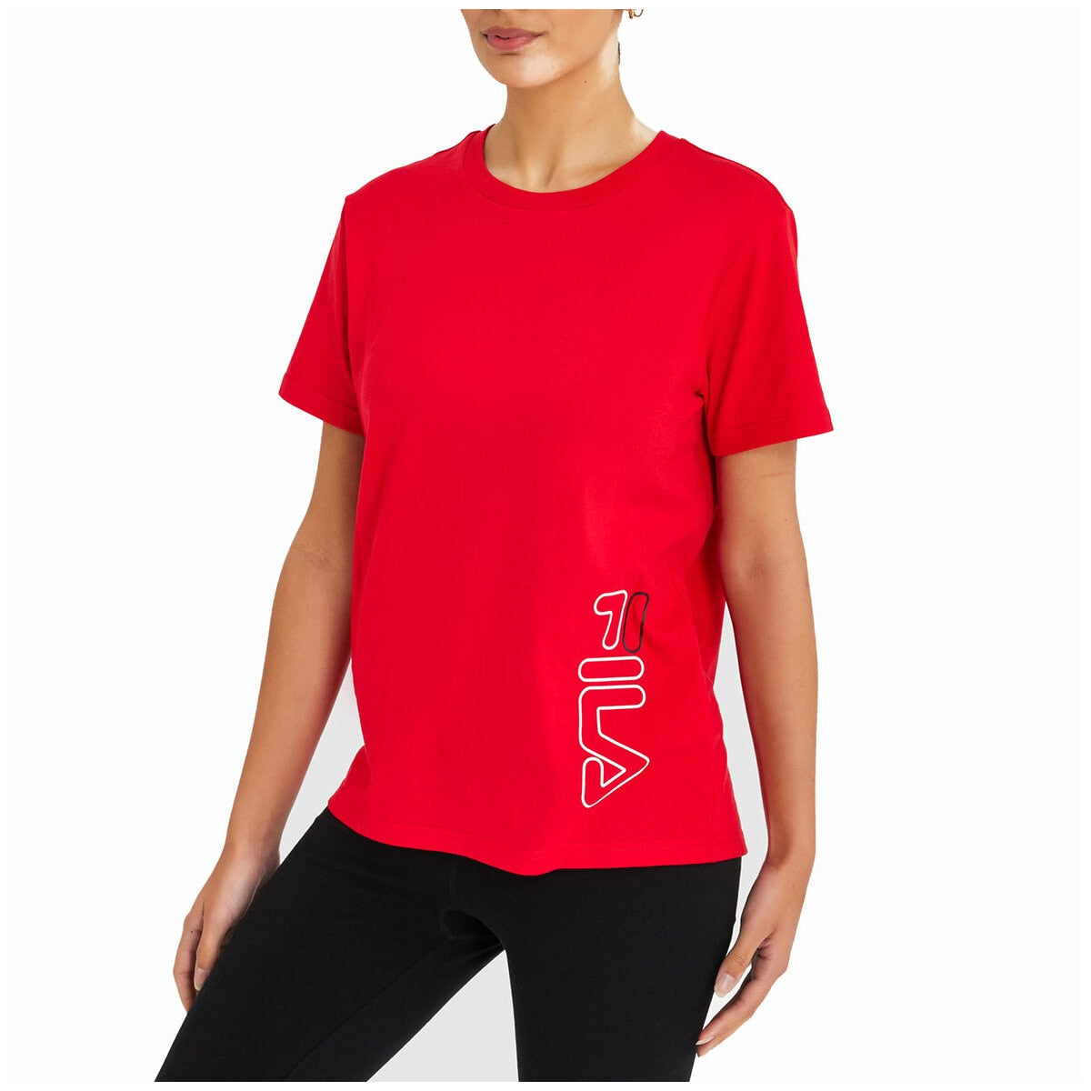 Fila Savannah Women's Tee Red - SuperSaverAU - view 2