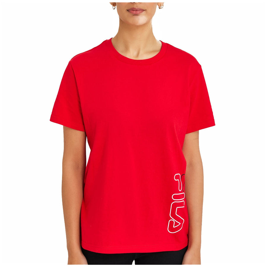 Fila Savannah Women's Tee Red - SuperSaverAU - view 1