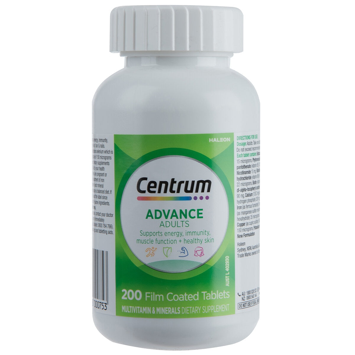 Centrum Advance 200 Tablets - SuperSaverAU - view 1