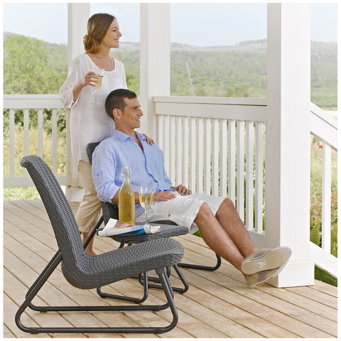 Keter Rio Patio Set 3 Piece Set