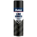 Dulux 500g Black Line Marker Spray Paint, Sharp Line Marking for Grass, Concrete & Asphalt