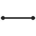 HomeCare by Caroma 600mm Black Matte Stainless Steel Straight Grab Rail