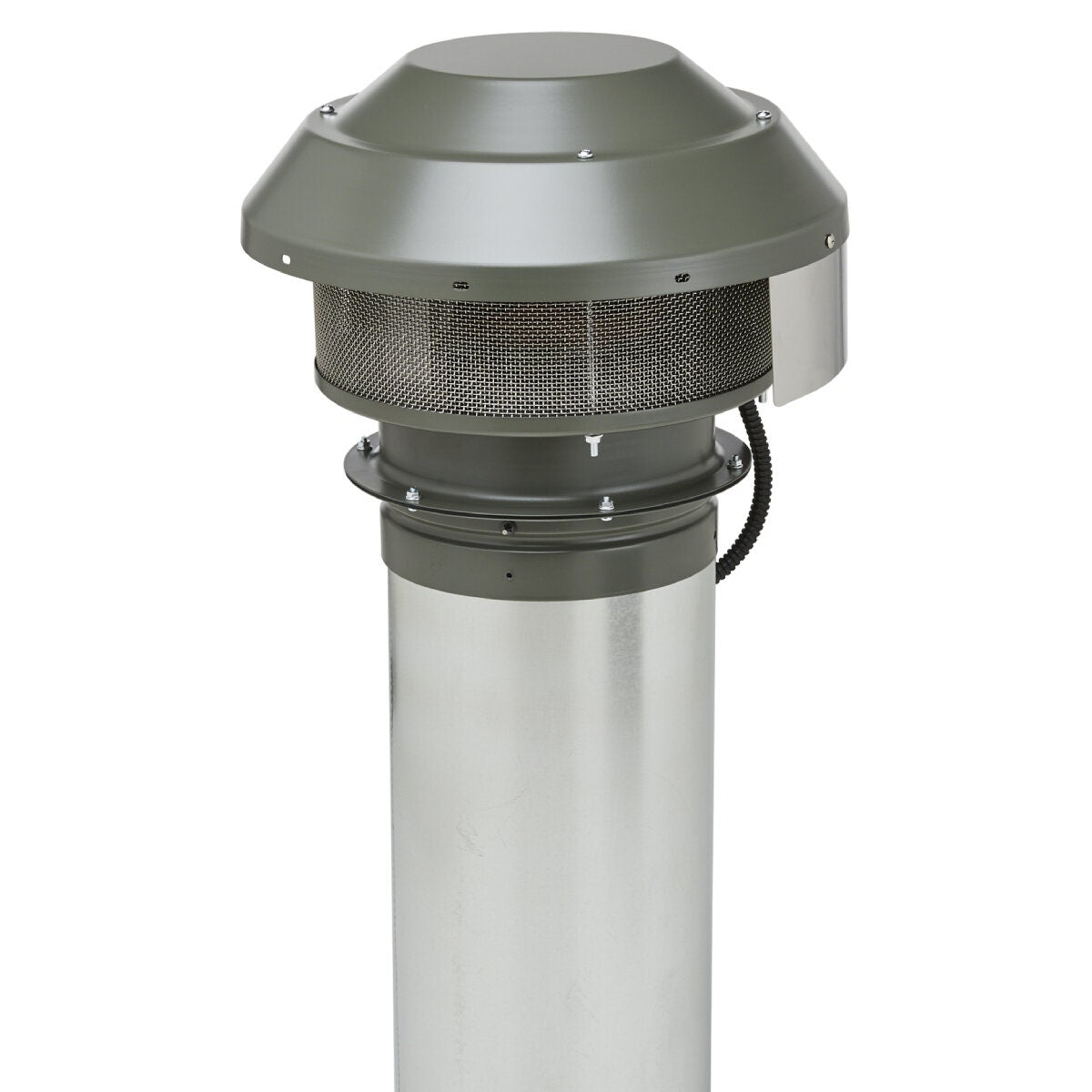 Schweigen Multi-Purpose Exhaust Fan - External Motor, 850m³/h, White - BR550