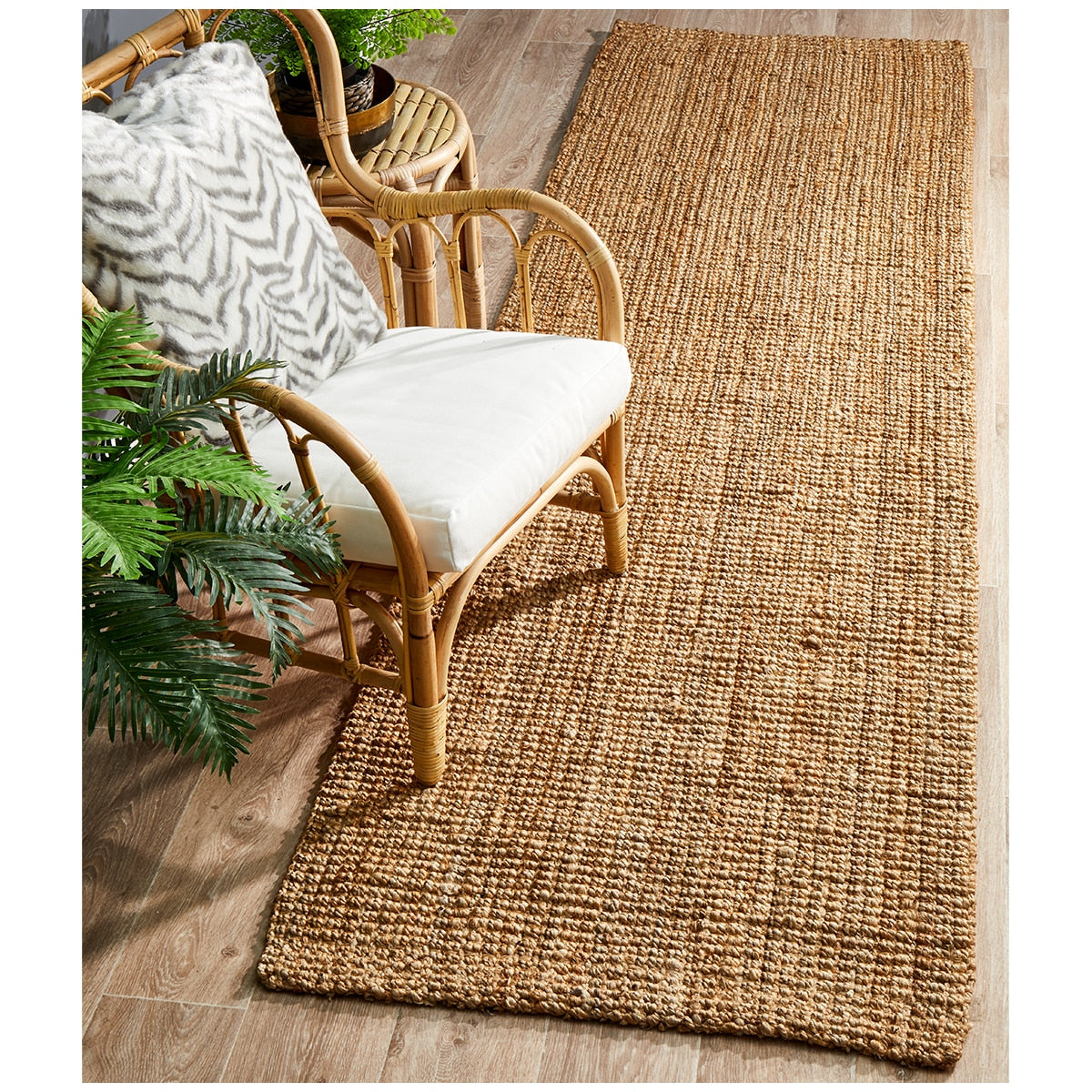 Unitex Atrium Barker Indoor Rug Natural 270cm x 180cm - SuperSaverAU - view 4