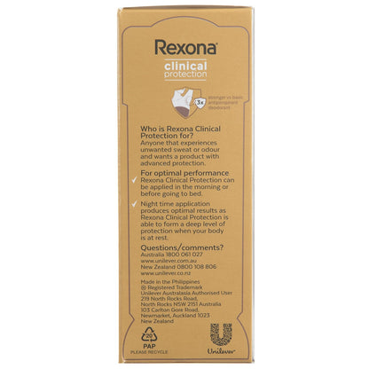 Rexona Women Clinical Protection Antiperspirant Cream Summer Strength 3x 45ml