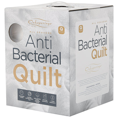 Onkaparinga All Season Anti Bacterial Quilt Queen