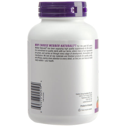 Webber Naturals Ginkgo Biloba 250 Tablets