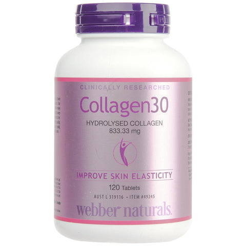 Webber Naturals Collagen30 120 Tablets - SuperSaverAU - view 1
