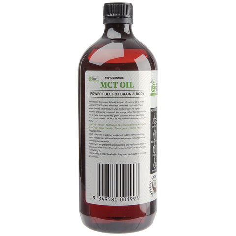 Coco Earth Organic MCT Oil 1L - SuperSaverAU - view 2