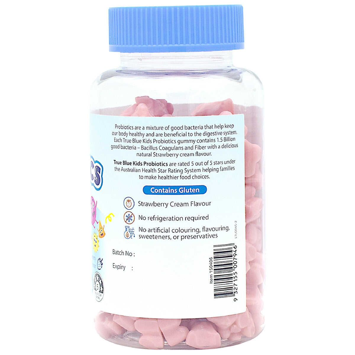 True Blue Kids Probiotics Gummy 300g - SuperSaverAU - view 2