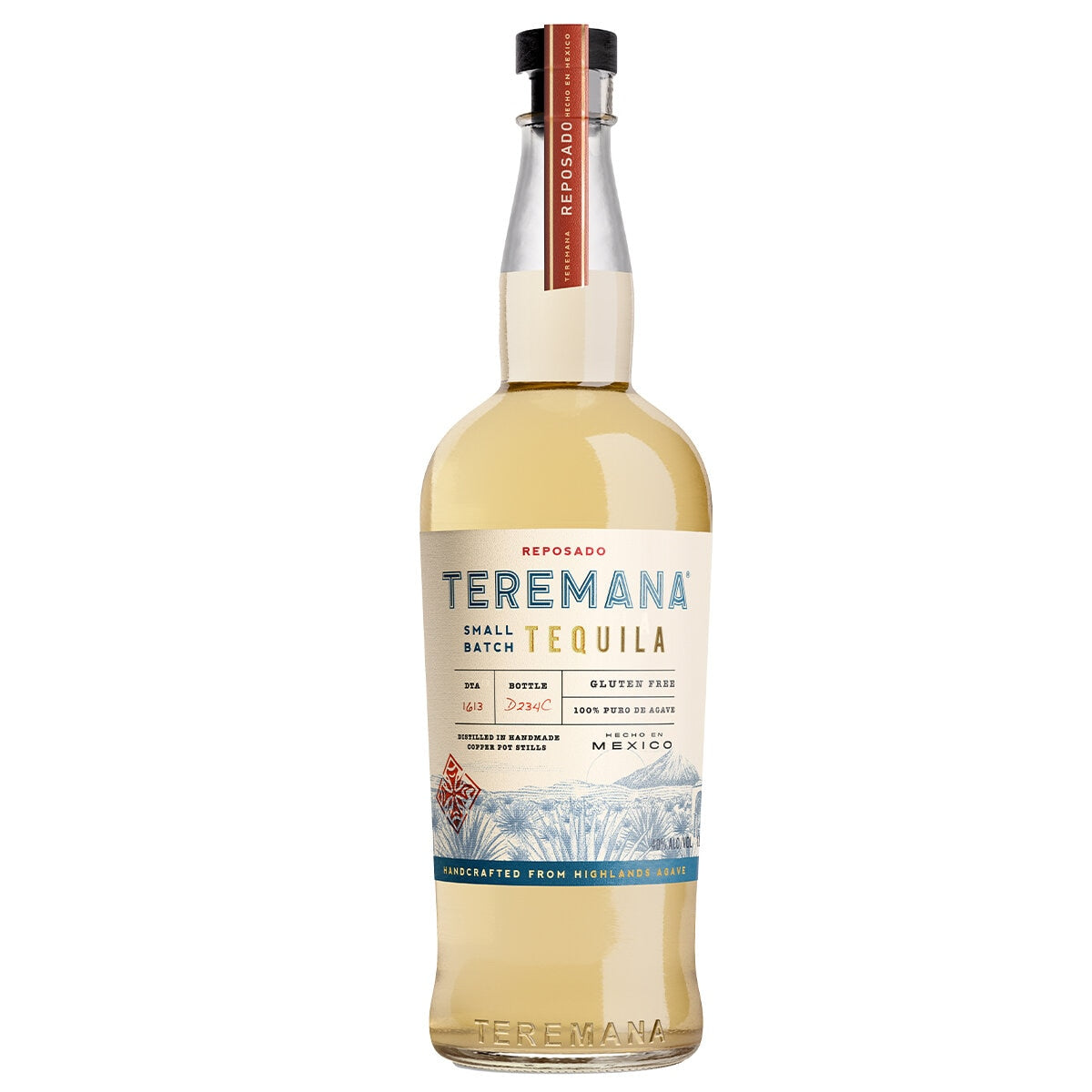 Teremana Reposado Tequila 1L - Ultra-Premium Small Batch, 100% Blue Weber Agave - SuperSaverAU - view 1