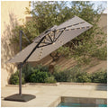 Seasons Sentry By Atleisure Solar LED Cantilever Umbrella - SuperSaverAU - view 1
