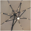 Seasons Sentry By Atleisure Solar LED Cantilever Umbrella - SuperSaverAU - view 6