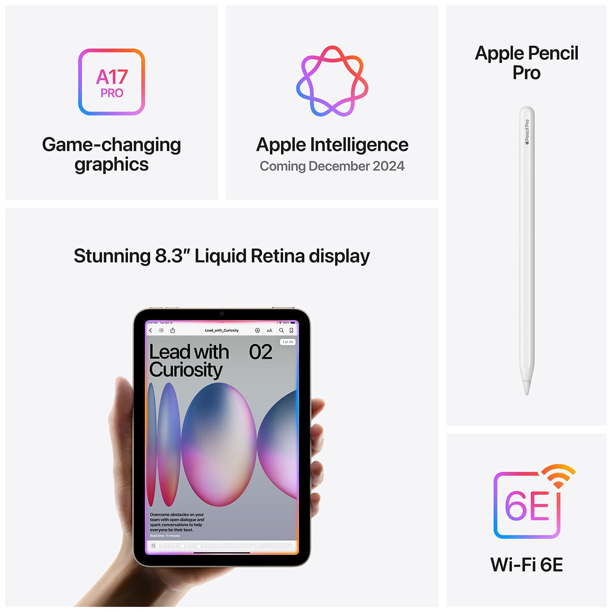 iPad mini Wi-Fi 256GB Starlight - SuperSaverAU - view 7