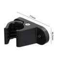 Deta EV Wall Mount Cable Holder - Portable Charger 2 Pack - 31mm x 46.5mm x 77mm - Black - Durable & Flexible - SuperSaverAU - view 5