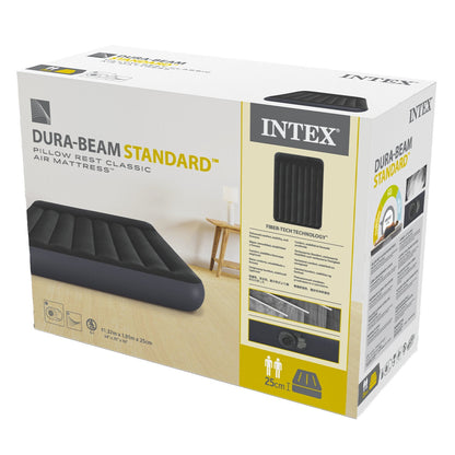 Intex Double Airbed With Built In Electric Pump