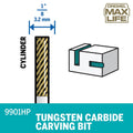 Dremel Max 3 Tungsten Carbide Cutter 2mm - Precision Shaping & Grinding - SuperSaverAU - view 3