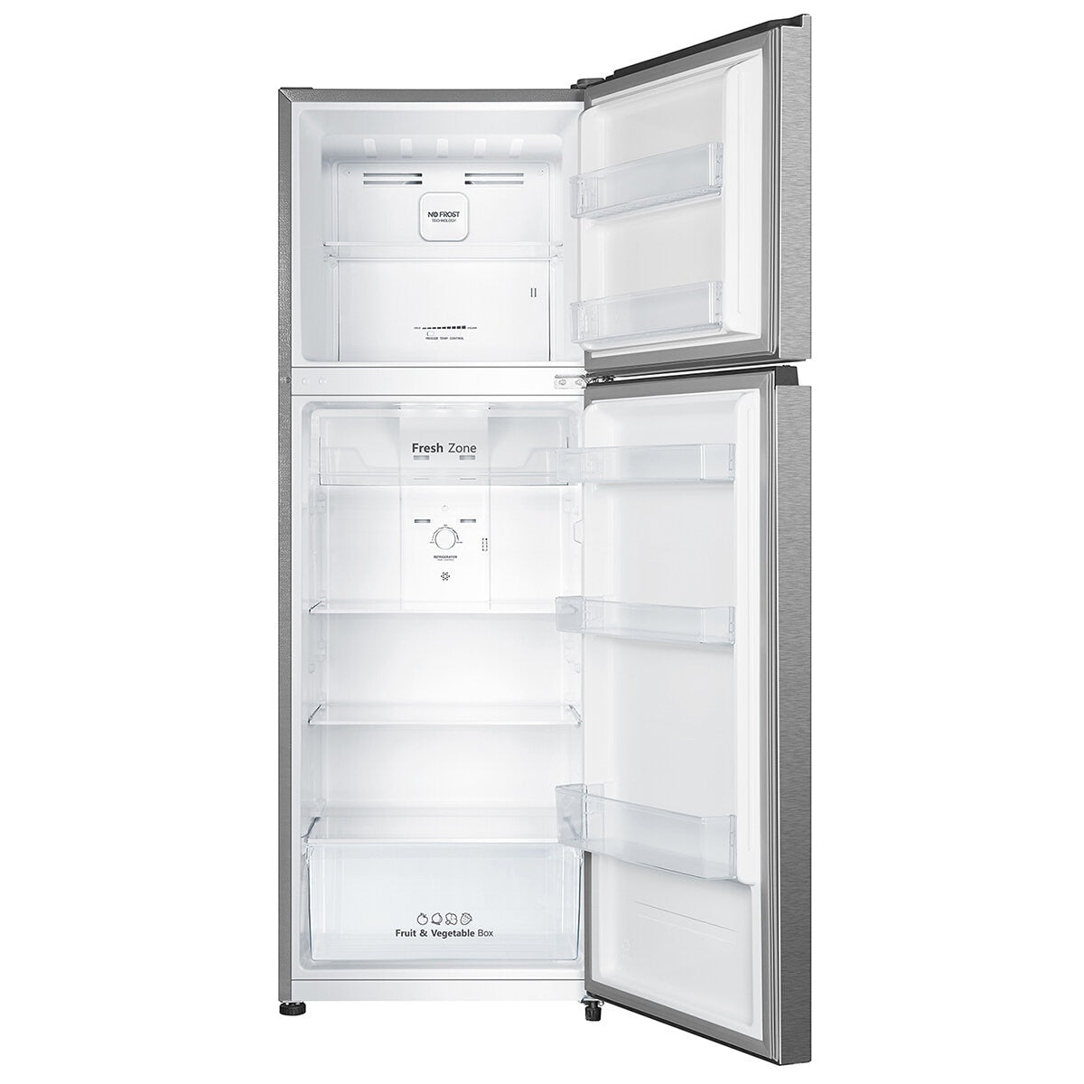 Hisense 326L Top Mount Fridge Silver HRTF325S - SuperSaverAU - view 5