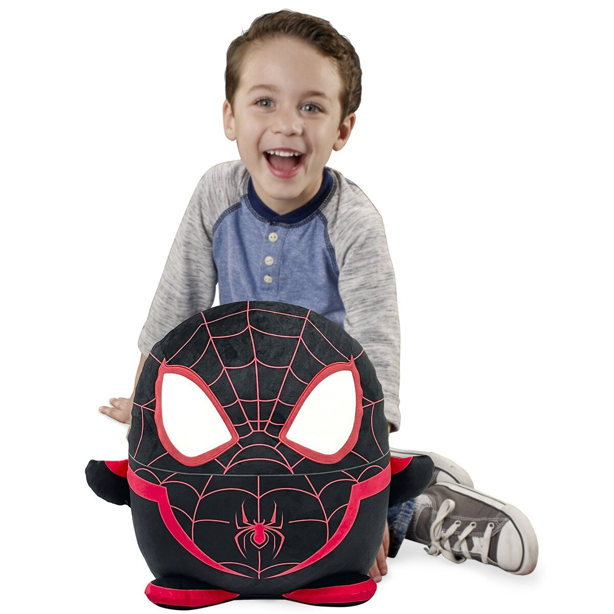 Marvel Cuutopia Plush Character Figures 50.8cm Miles Morales - SuperSaverAU - view 3