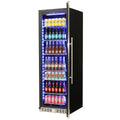 Schmick 405L Drinks Fridge - Stainless Steel Glass Door, Triple Glazed, 10 Star Rating - BD425RB