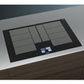 Siemens 80cm iQ700 Induction Cooktop - flexInduction Plus, 4 Zones, Black Ceramic Glass - EX875KYW1E