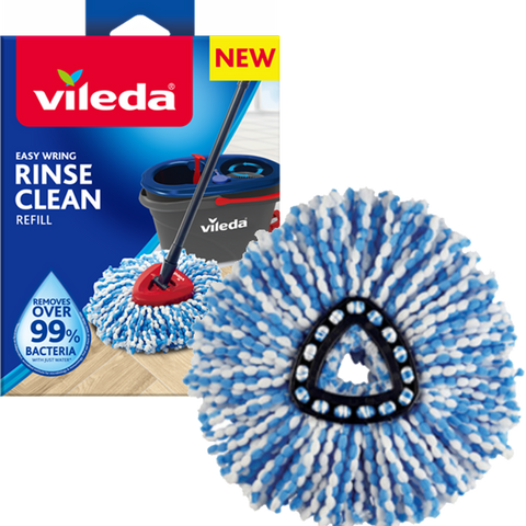Vileda Easy Wring Rinse Clean Spin Mop Refill - SuperSaverAU - view 1