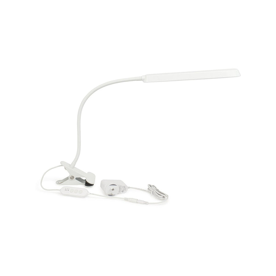Home Grown Indoor Clip on Grow Light with Timer - 370mm - White - Adjustable Brightness - Compact Design - SuperSaverAU - view 1
