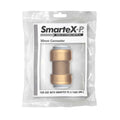 SmarteX-PEX 20mm Push-to-Fit Lead Free Brass Straight Coupling