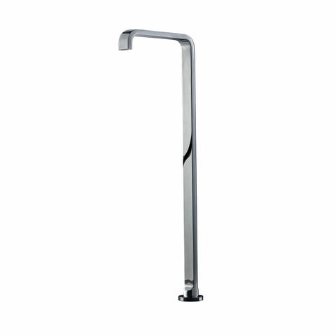 Rogerseller Pinch freestanding bath spout 250mm deep - Chrome finish - floor standing - 3606003201