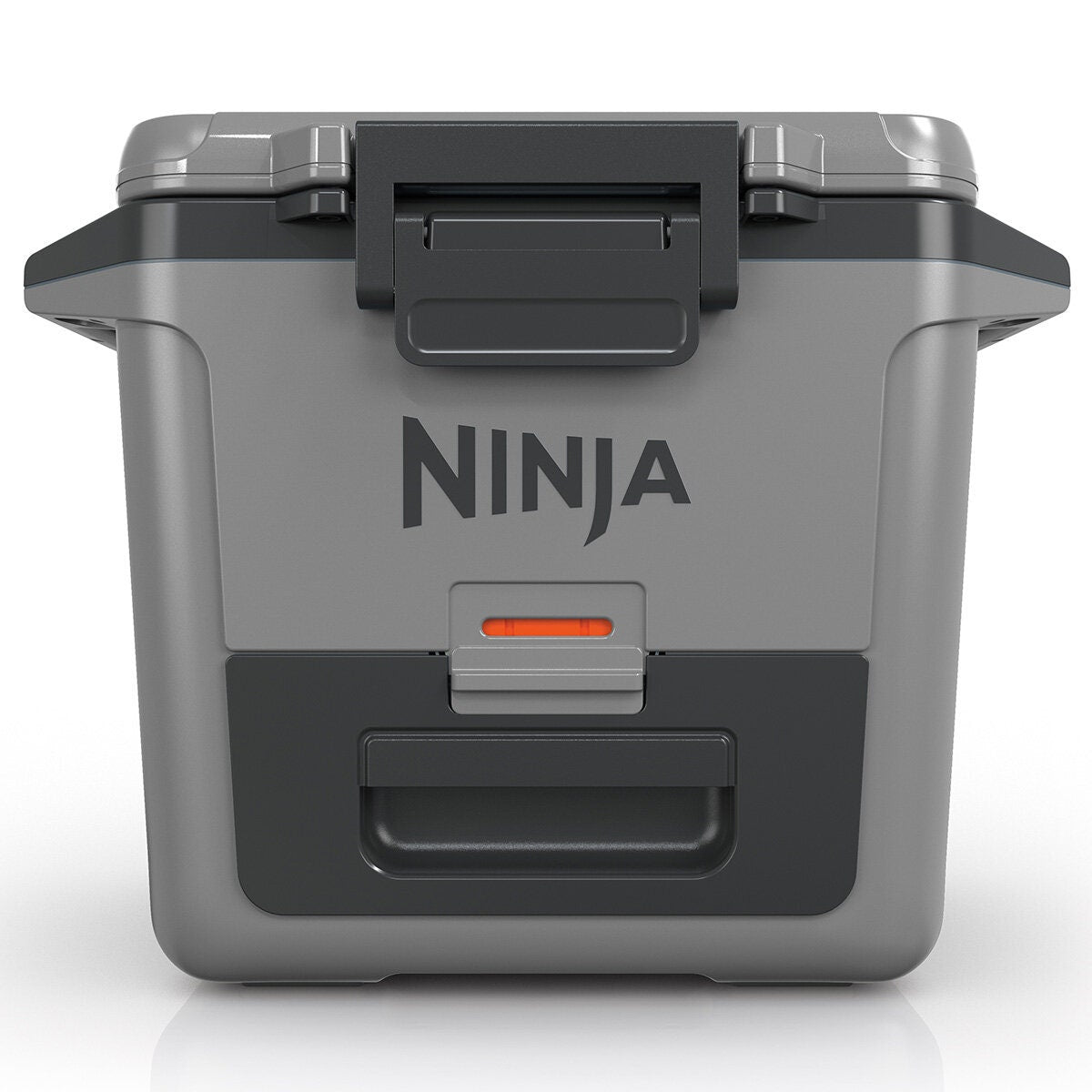 Ninja 28L FrostVault Hard Cooler with Dry Zone - Slate Grey, Lockable Lid, Fits 48 Cans - FB131GY