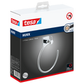 Tesa Hukk Towel Ring - Self-Adhesive - Chrome - 177mm x 200mm - Easy Installation - SuperSaverAU - view 2