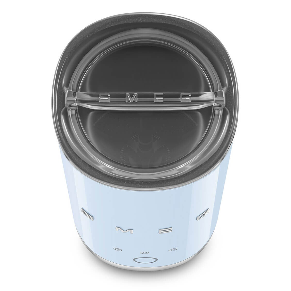 Smeg 50s Retro Style Milk Frother 180ml - Pastel Blue, Hot Milk, Hot Froth and Cold Froth - MFF02PBAU