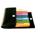 28 Grid 7 Day Weekly Pill Box Organiser - With PU Leather Travel Pouch - view 3