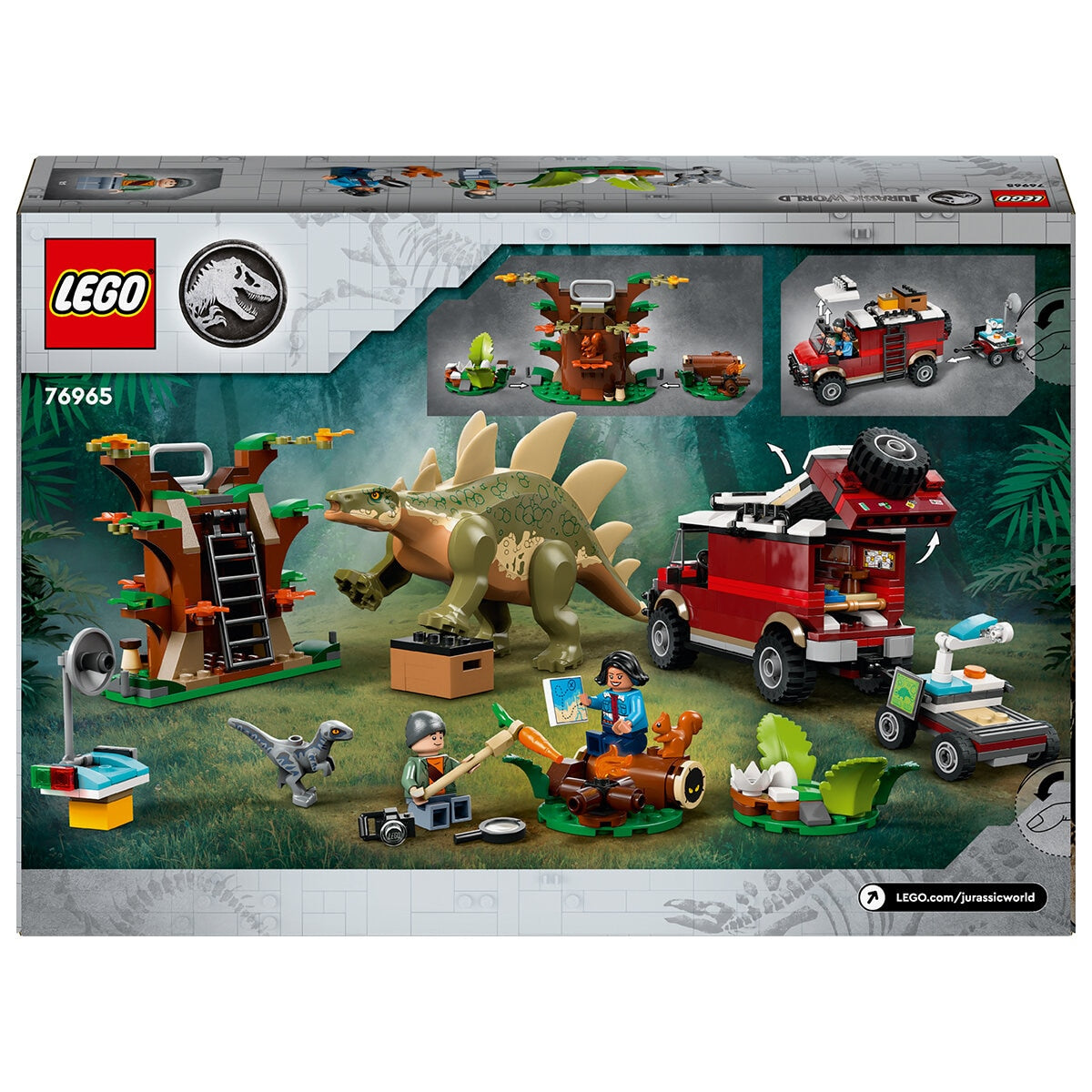 LEGO Jurassic World Dinosaur Missions Stegosaurus Discovery 76965 - SuperSaverAU - view 10