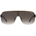 Carrera Topcar 1/N Men's Sunglasses | Oversized Teardrop Frames, Lightweight Polyamide, Contrasting Brow Bar, Prominent Temples - SuperSaverAU - view 2