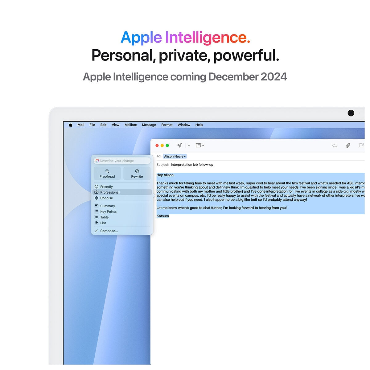 iMac 24 Inch With Retina 4.5 Display M4 Chip 8 Core GPU 16GB 256GB SSD Blue
