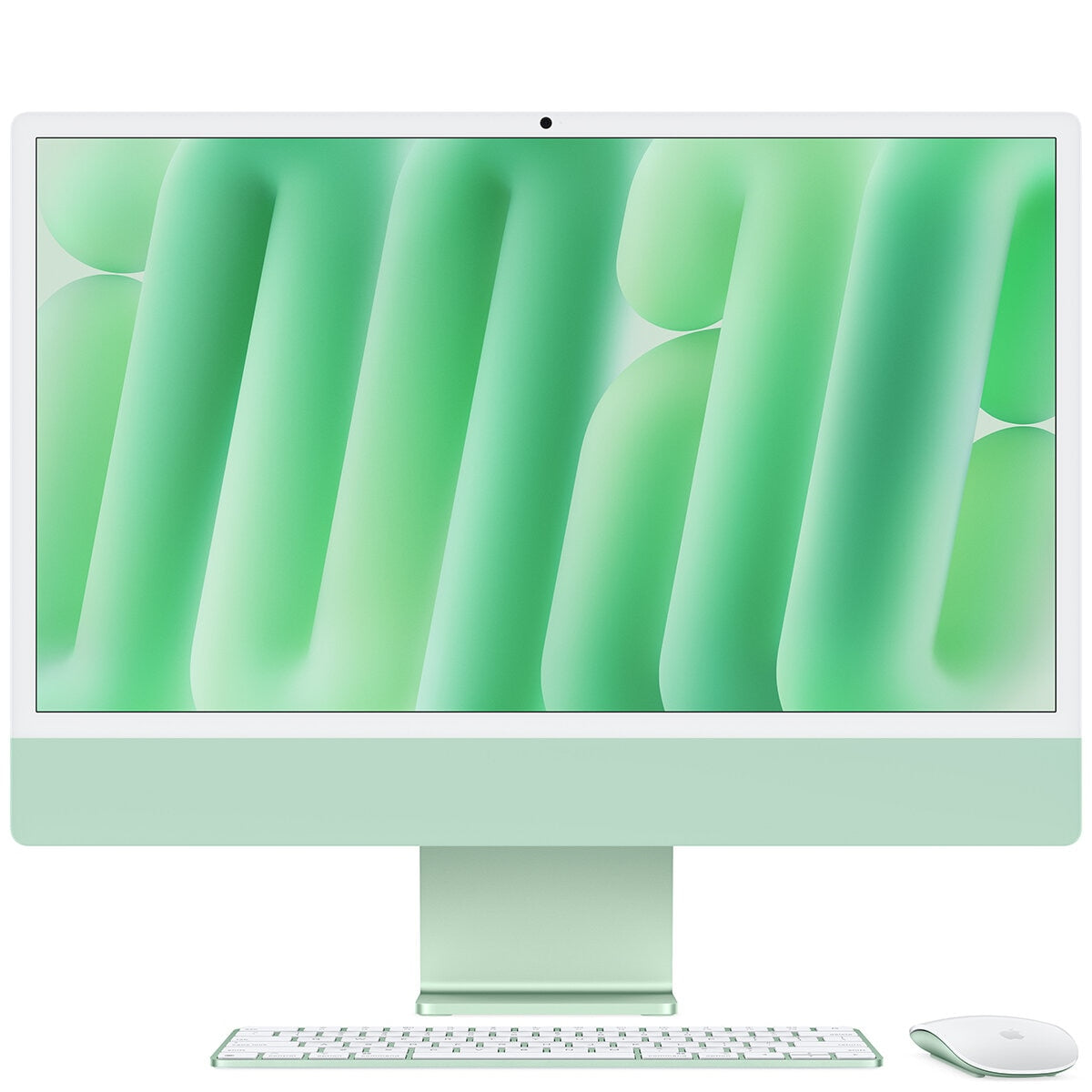 Apple iMac 24 Inch Retina 4.5 Display M4 Chip 8 Core GPU 16GB 256GB SSD Green - SuperSaverAU - view 1