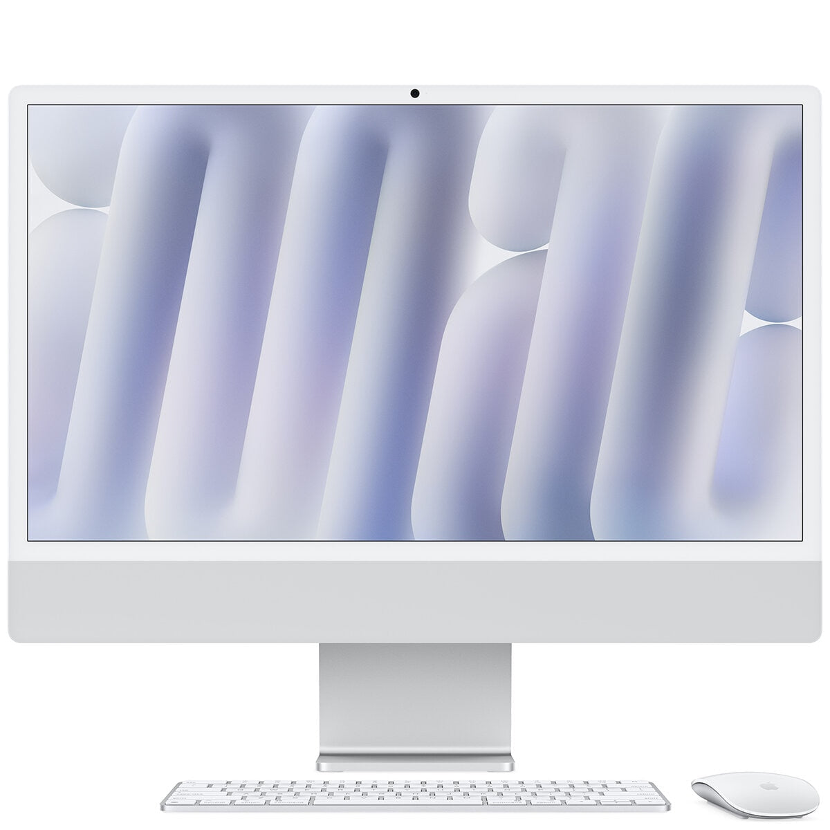 iMac 24 Inch With Retina 4.5 Display M4 Chip 8 Core GPU 16GB 256GB SSD Silver