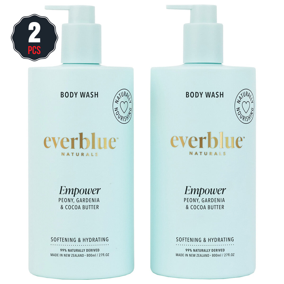 Everblue Empower Body Wash 2 x 800ml