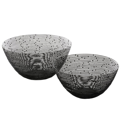 Gourmet Basics By Mikasa Metal Baskets Set Of 2