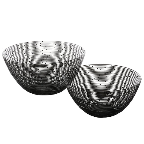 Gourmet Basics By Mikasa Metal Baskets Set Of 2 - SuperSaverAU - view 2