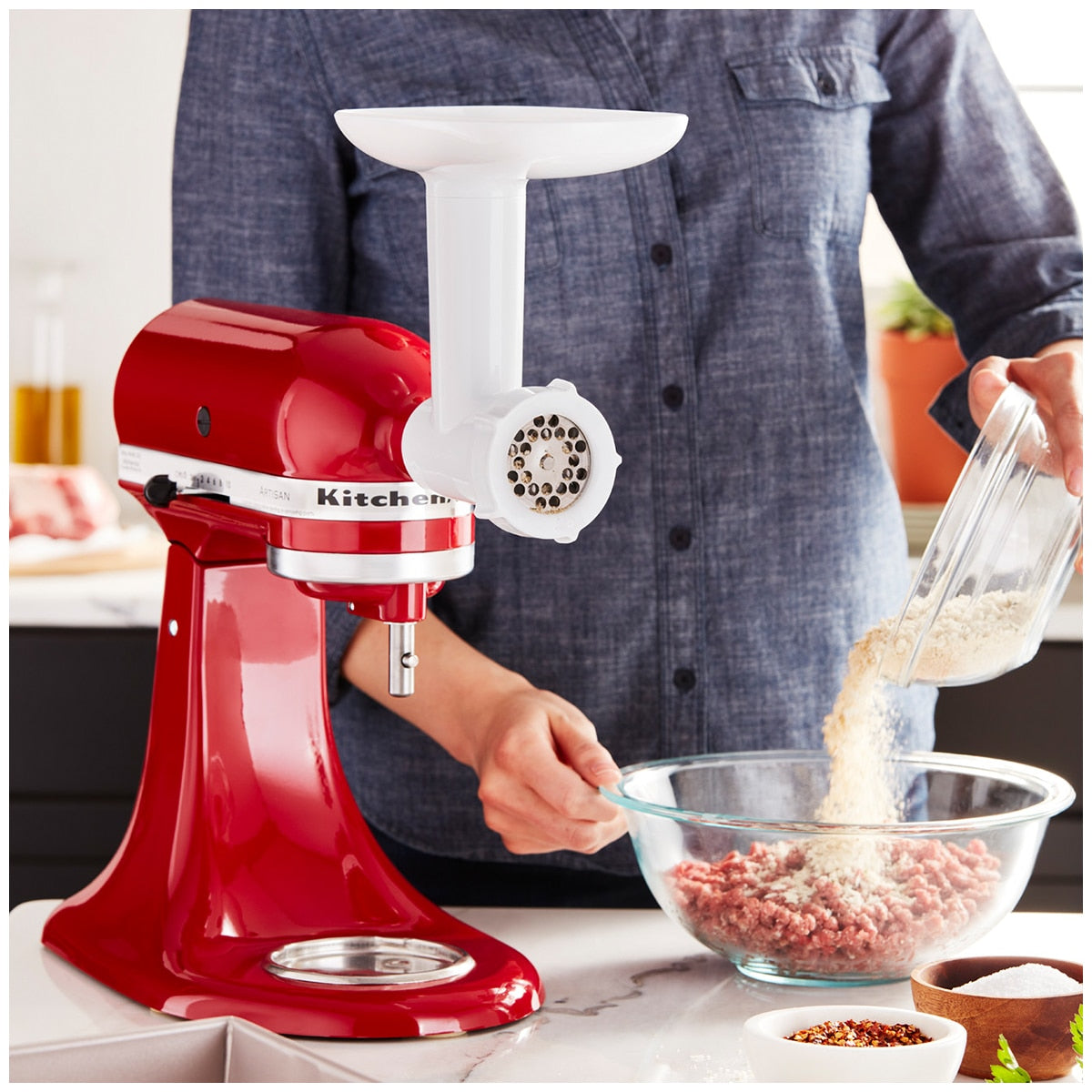 KitchenAid Food Grinder Attachment 5KSMFGAA