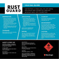 White Knight Rust Guard 100ml Cold Gal Silver Primer Paint