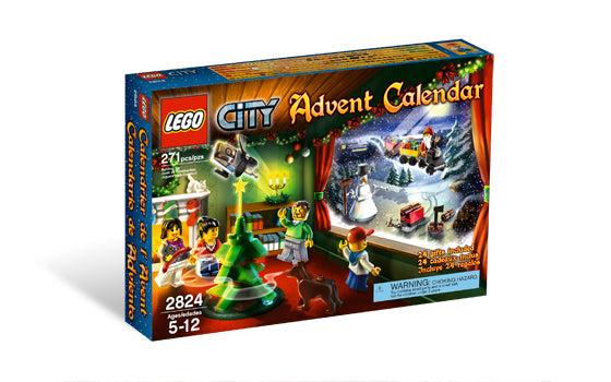 LEGO 2824 City Advent Calendar - SuperSaverAU - view 1